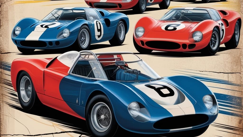 Retro Racing Cars