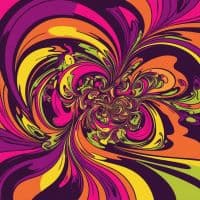 70s Psychedelic Swirls